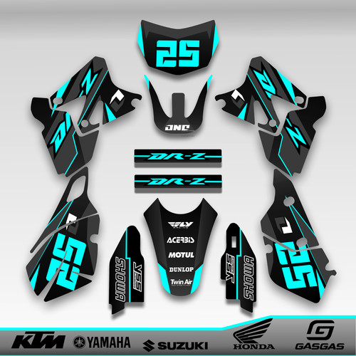 Graphics kit for suzuki - graphics,