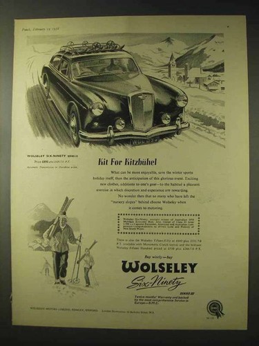 1958 wolseley six ninety - wolseley, six-ninety
