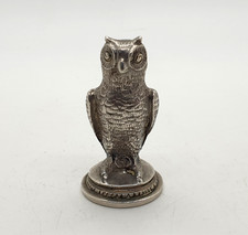 Spanish 915 Solid Silver Owl