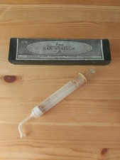 Vintage Improved Safety Ear Syringe Original Box