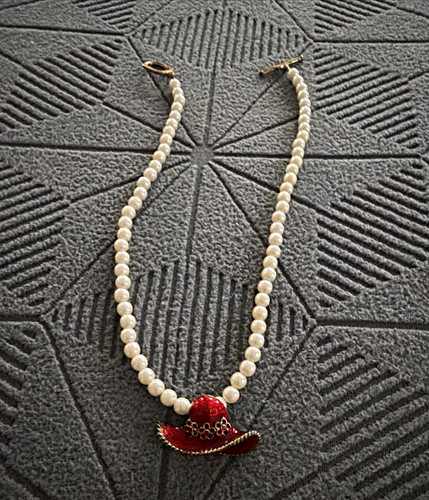 White beaded ball bead - white,