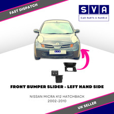 Front Bumper To Wing Bracket Fixing Holder For Nissan Micra K12 2002-2010 - Left