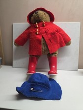 Vintage Brown Original   Paddington Bear Made in Britain Very Rare - 1950s