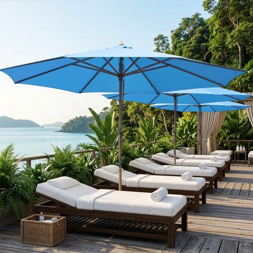 Yescom 13ft large wood - wood, outdoor