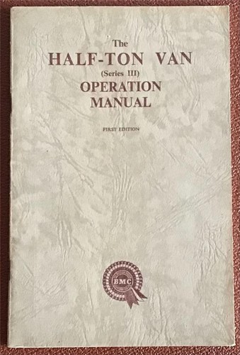 Morris half ton - half,
