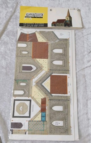 Model railway superquick card - model,