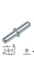 20 X METAL 3MM SHELF SUPPORT
