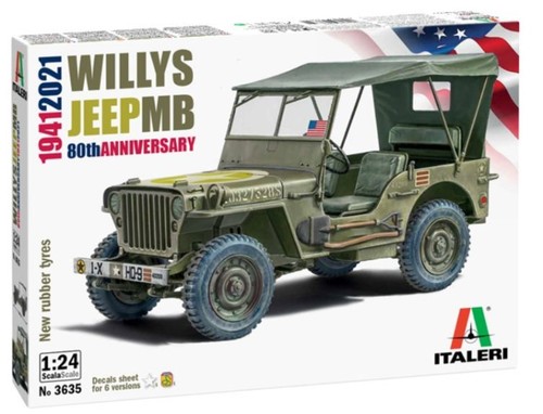 Italeri willys jeep mb - italeri,