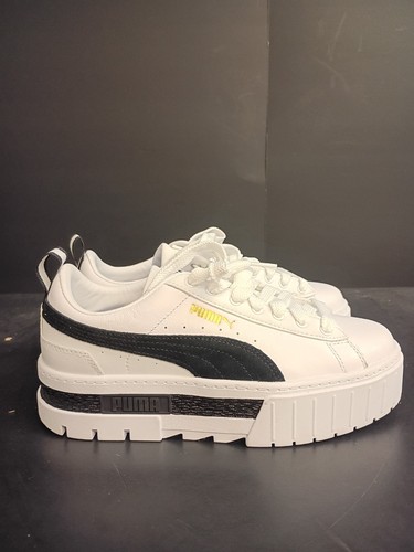 Puma platform shoes white - platform,
