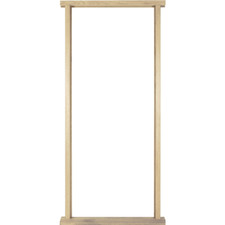 Assembled external door - , frame