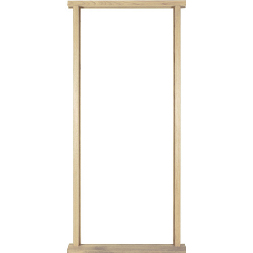 Assembled external door frame
