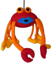 Bouncy colourful crab