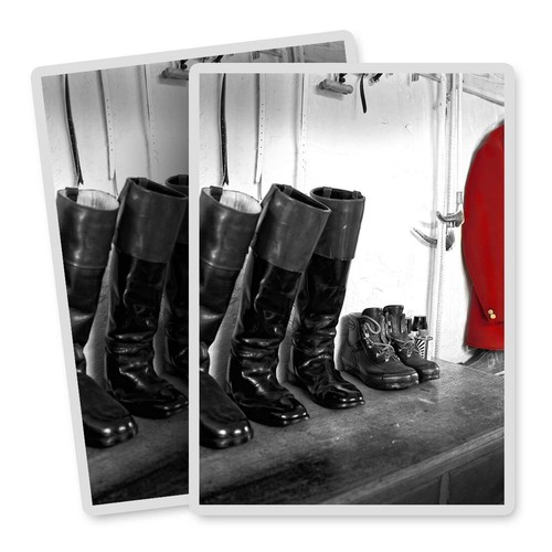 Vertical vinyl stickers - 2x,