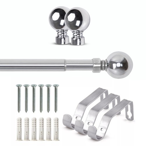 Extendable curtain poles - extendable, with
