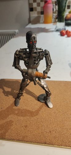 Terminator metal recycled nut - recycled,