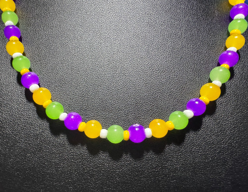 High quality glass necklaces - high,