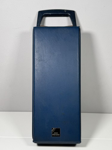 Vintage blue leather john - vintage,