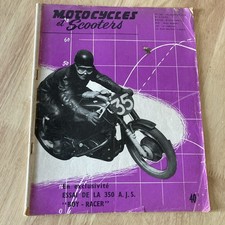 Motorcycle And Scooter Review No. 163 1956 350 AJS 7R Milan Show Etc