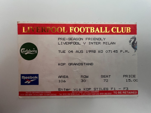 Liverpool inter milan 1998 - inter,