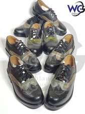 Ghillie brogues black leather - ghillie,