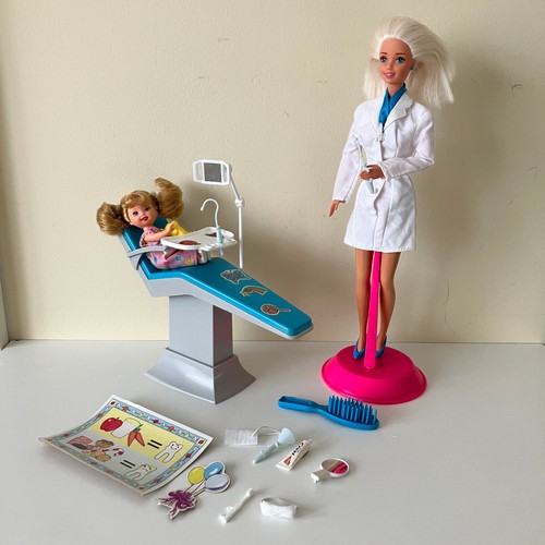 Vintage 1997 dentist barbie - dentist,