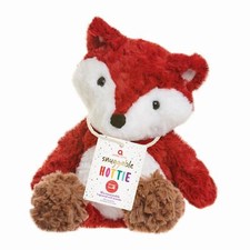 Microwavable Hottie Heatable Plushie Fox Hot Cold Heat Pack Lavender Scent Gift
