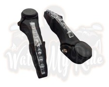 Grip end set of blue lights