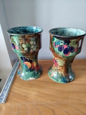 S Hancock & Sons Titian Ware Large Vase 1930s