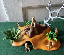 Playmobil 6314 Zoo Meerkat Family - complete