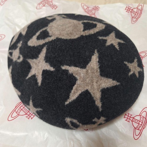 Vivian patterned basque beret