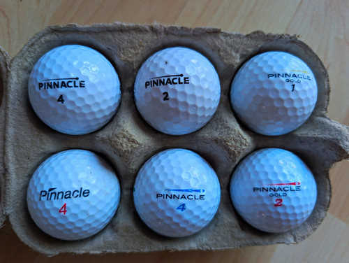 Pinnacle mixed golf balls - balls, 6