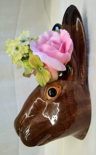 Quail ceramic wall vase - ceramic,
