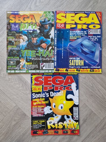 Sega pro magazine bundle - magazine,