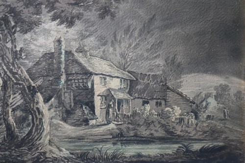 Old master drawing - ,