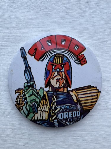 Vintage 2000ad judge dredd - vintage,