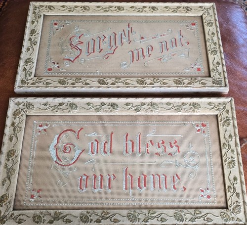 Framed antique religious - framed,