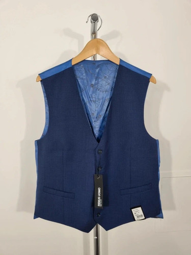 Remus uomo blue waistcoat - remus, size
