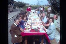 35mm Slide 1977 Silver jubilee Street Party People Celebrating