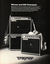 vtg 70s 80s TRAYNOR COMBO AMPS