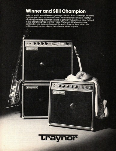 Vtg 70s 80s traynor combo - combo, amps