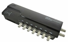 6 WAY TV Antenna Aerial Splitter Amplifier Freeview Distribution Booster FM DAB