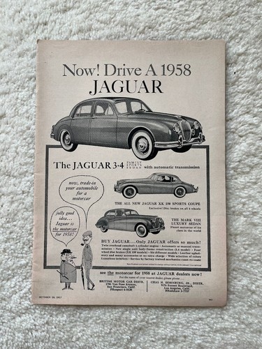 1958 jaguar mark viii luxury - jaguar,