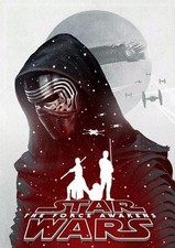 A3 - Star Wars The Force Awakens Kylo Re MOVIE Film Cinema Home Posters Art #10