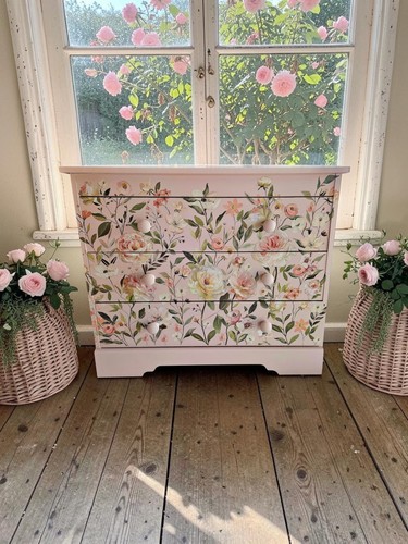 Unique floral chest drawers - unique,