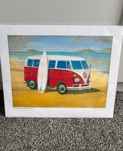 Camper splitty red - vw,