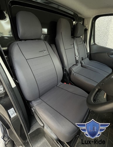 Tailored fabric front seat - front,
