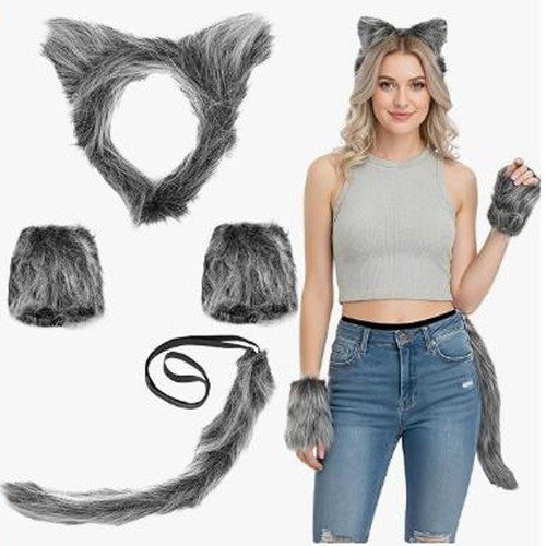 4pcs wolf costume - 4pcs,