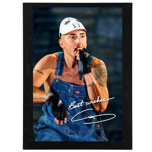 Eminem signed autograph photo - eminem,