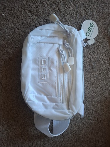 New white obg bumbag - white,