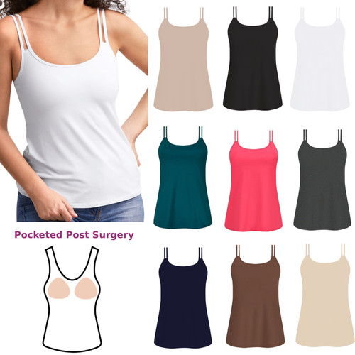 Mastectomy cami vest - mastectomy,